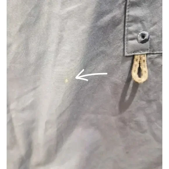 Columbia PFG Shirt Mens 2XL Blue Bonehead Fishing Short Sleeve Vent Pockets Defs - Picture 6 of 12